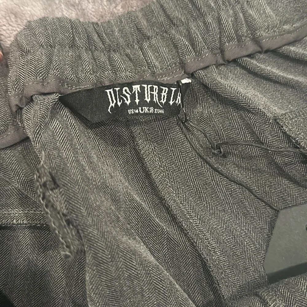 Disturbia Grey Trousers - Picture 3 of 13